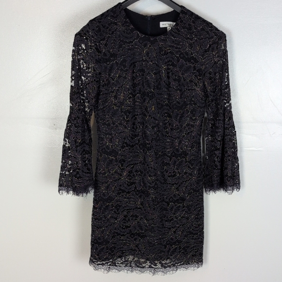 Dress the Population Floral Lace Sheath Dress - Picture 1 of 11